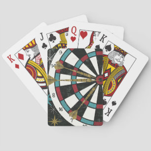 Illustrative Dart Board Poker Cards