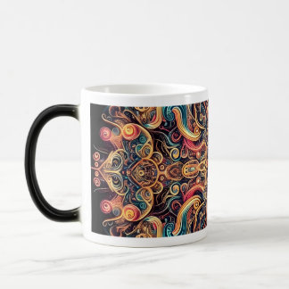 Illustrative Path Color Morph Mug