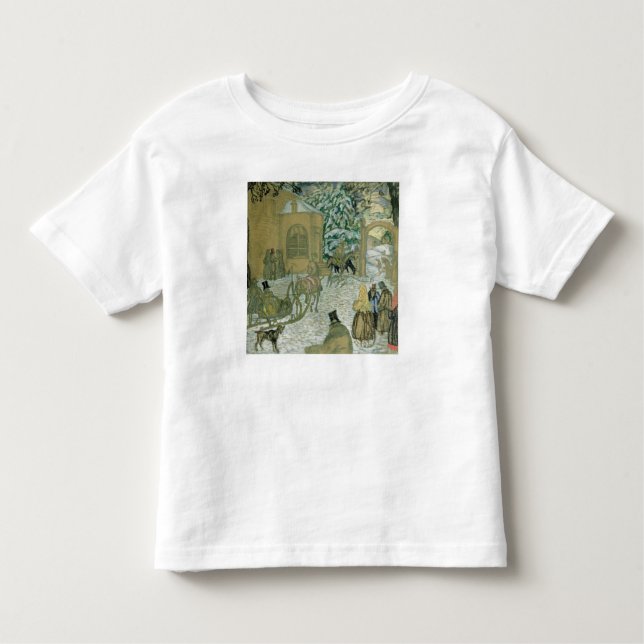 Illustraton for 'Dubrovsky', by Alexander Pushkin Toddler T-shirt (Front)