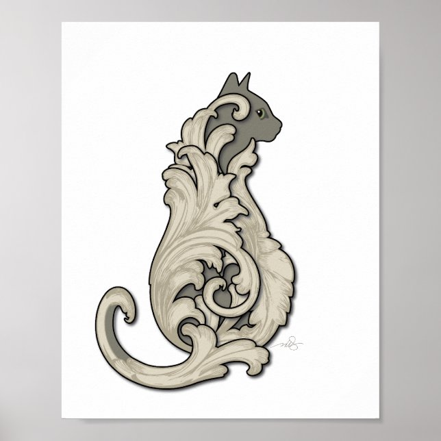 Illustrious Cat Poster (Front)