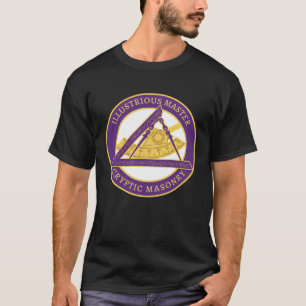 Illustrious Master Mason Cryptic Masonry York Rite T-Shirt