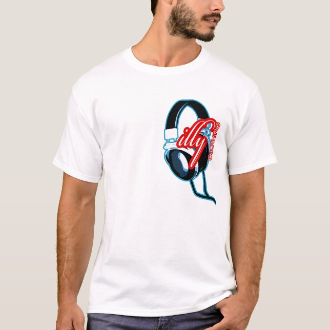 illy - Headphone design T-Shirt (Front)