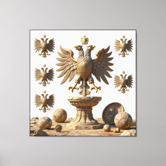 IllyrianAltarRelics-SacredEagleArtBundleIIIHERSYM  Canvas Print