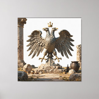 IllyrianAltarRelics-SacredEagleArtBundleIVHERSYM  Canvas Print