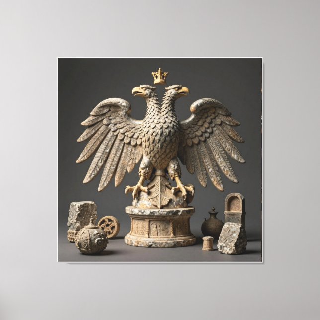 IllyrianAltarRelics-SacredEagleArtBundleVIIHERSYM  Canvas Print (Front)
