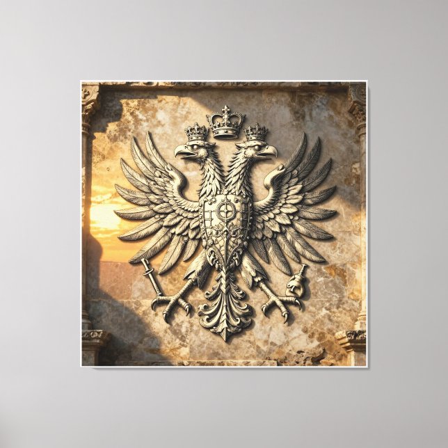 IllyrianEagle_KingsLegacy 0 Canvas Print (Front)
