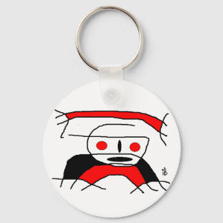 ilohua face keychain