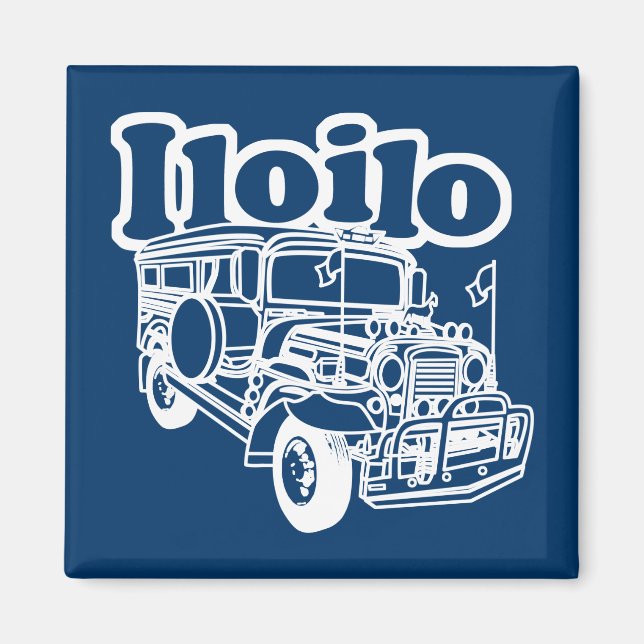 Iloilo Jeepney Magnet (Front)