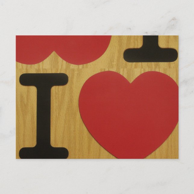 iLove Postcard (Front)