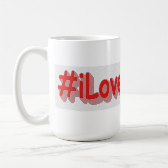 "#iLoveArizona " Cute Design. Buy Now Coffee Mug (Left)