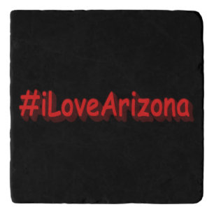 "#iLoveArizona " Cute Design. Buy Now Trivet