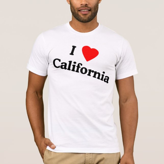 ilovecalifornia T-Shirt (Front)