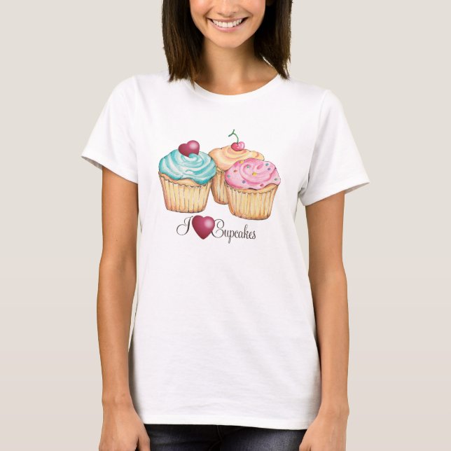 ILoveCupcakes T-Shirt (Front)