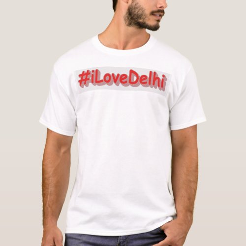 iLoveDelhi Cute Design Buy Now T_Shirt