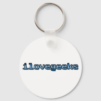 ilovegeeks keychain