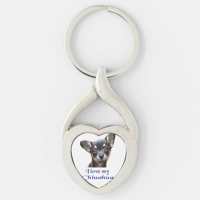 Ilovemychiwawatee Keychain (Front)