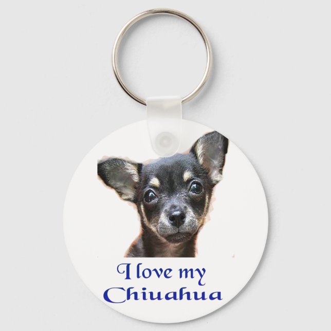 Ilovemychiwawatee Keychain (Front)