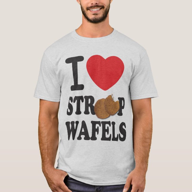 iLoveStroopwafels.com Signature T-Shirt (Front)