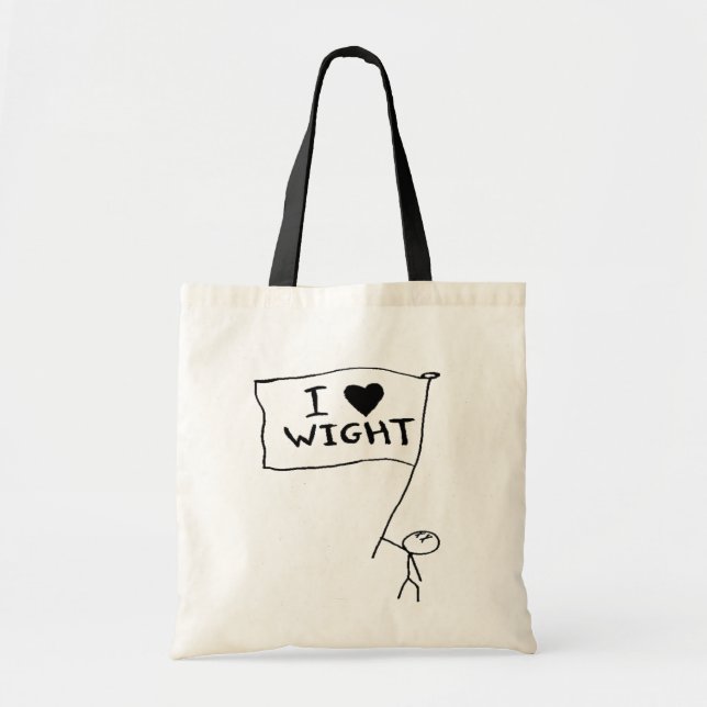 ilovewight tote bag (Front)