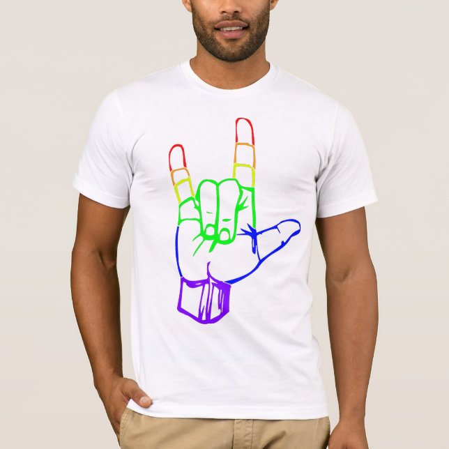 ILU  hand T-Shirt (Front)