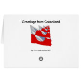 Ilulissat Greenland - Customized Cards (Back Horizontal)