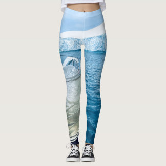 Ilulissat Greenland Iceberg Cocktails Arctic Fun Leggings