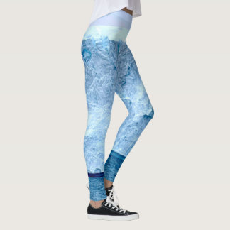 Ilulissat Greenland Towering Iceberg Arctic Scene Leggings