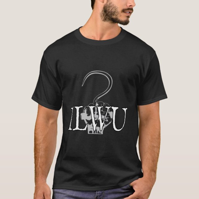 Ilwu Longshore Cargo Hook T-Shirt (Front)