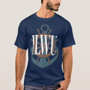 ILWU Wheel Anchor Simple Front Premium T-Shirt