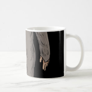 ILY BIG Foot ASL Hand Gesture Deaf Hearing Loss Aw Coffee Mug