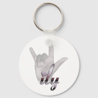 ILY hand Keychain