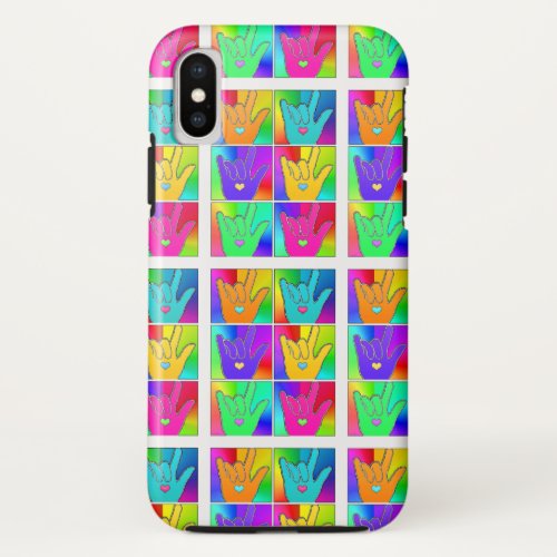 ILY I LOVE YOU Times Six iPhone XS Case