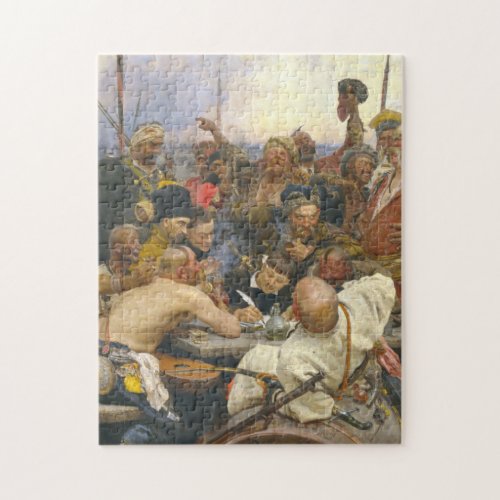 Ilya Repin Reply of the Zaporozhian Cossacks Jigsaw Puzzle