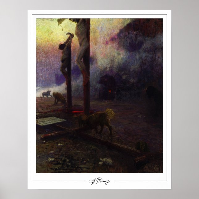 Ilya Repin Zedign Art Poster #201 (Front)