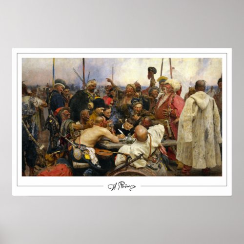 Ilya Repin Zedign Art Poster 21