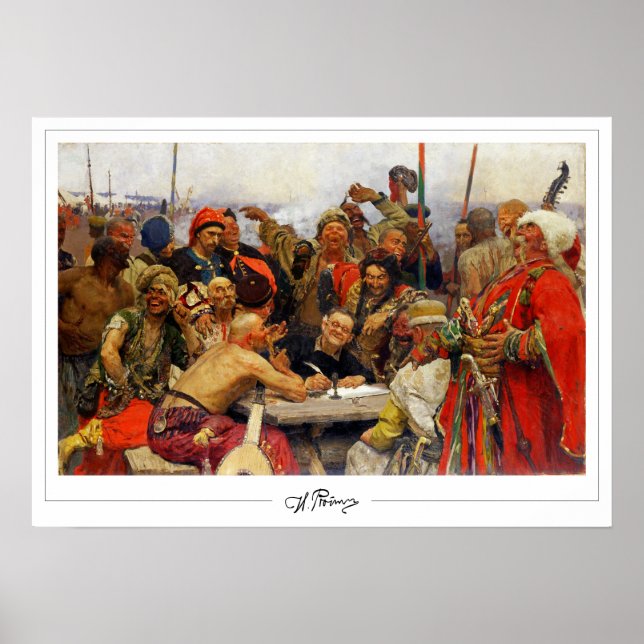Ilya Repin Zedign Art Poster #788 (Front)
