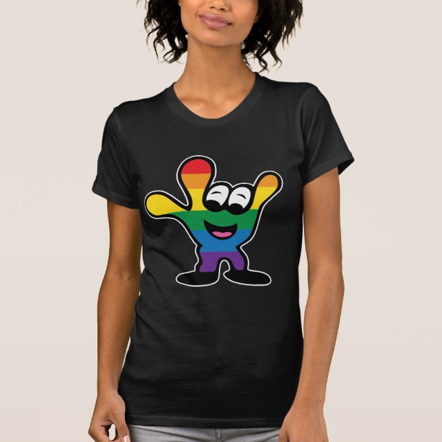 ILYrainbowFinal T-Shirt (Front)