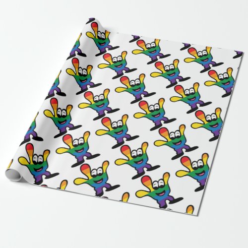 ILYrainbowFinal Wrapping Paper