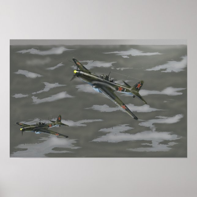 Ilyushin Il-2 'Sturmovik' Poster (Front)