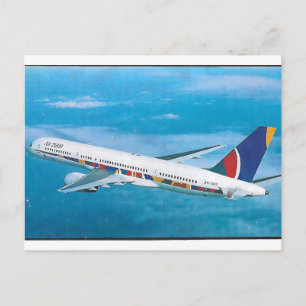 Ilyushin IL-96-300 Air 2000 Vintage Russian Airlin Postcard