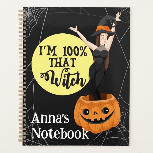 Im 100 That Witch Halloween  Planner