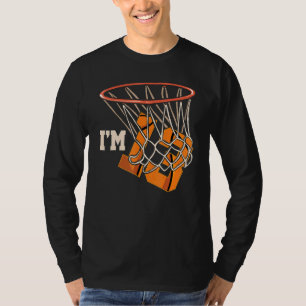 I'm 13 Basketball Theme Birthday Party Celebration T-Shirt