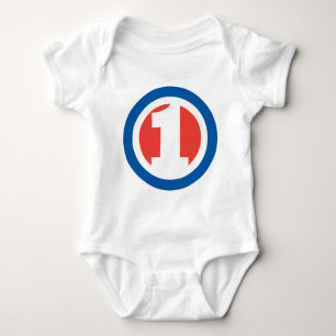 I'm 1! baby bodysuit