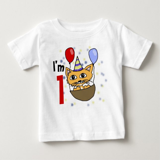 I'm 1 birthday baby T-Shirt (Front)