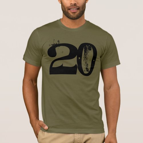 Im 20 Birthday Back Front Customizable T_shirt