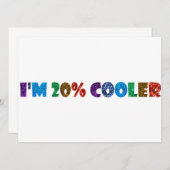 i'm 20% cooler brony (Front/Back)