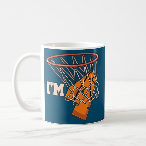 Im 4 Basketball Theme Birthday Party Celebration Coffee Mug