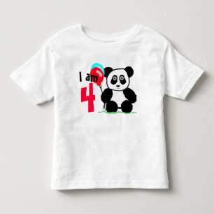 I'm 4 birthday toddler t-shirt