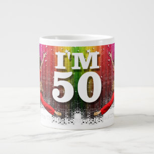 I'm 50 Sally O'Malley Funny 50th Birthday Retro Giant Coffee Mug