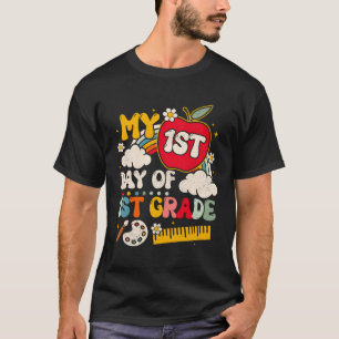 I'M 6 Ready To Learn My First Day Of School 1St Gr T-Shirt